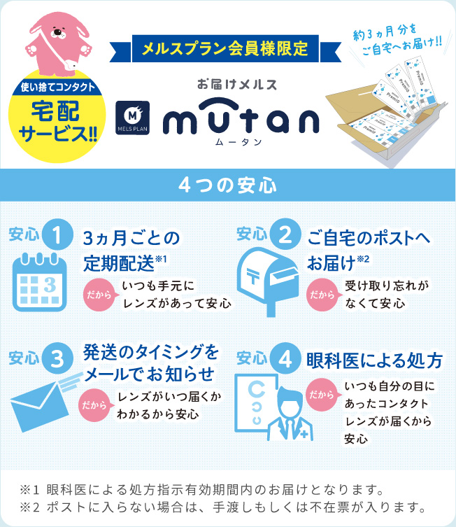 【メルスプラン会員様限定】お届けメルス